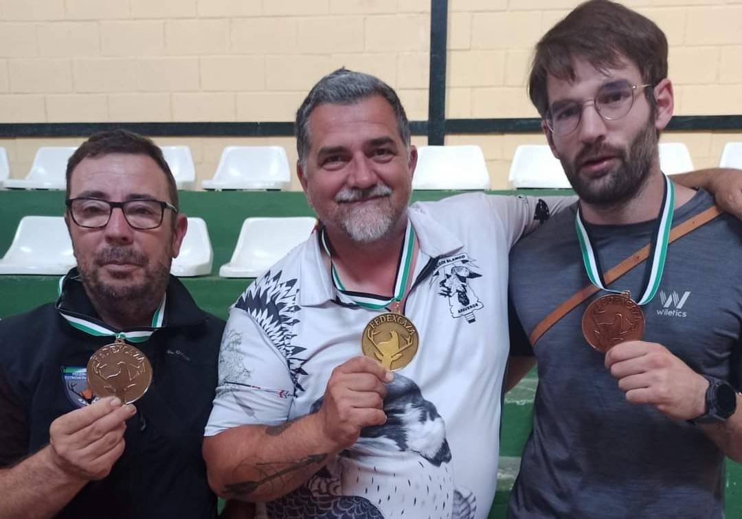 Juan Alberto Rubio campeón de Extremadura de recorrido de caza con arco