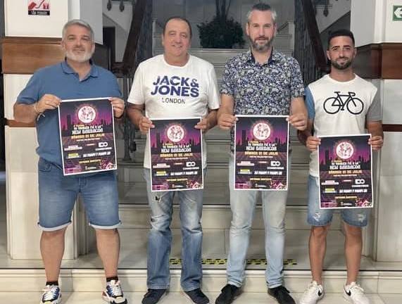 De izda a drcha.: José Luis Álvarez, Pampi, Pedro Gil y José Carlos López.
