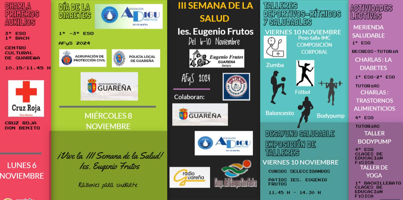 III Semana de la Salud del 6 al 10 de noviembre