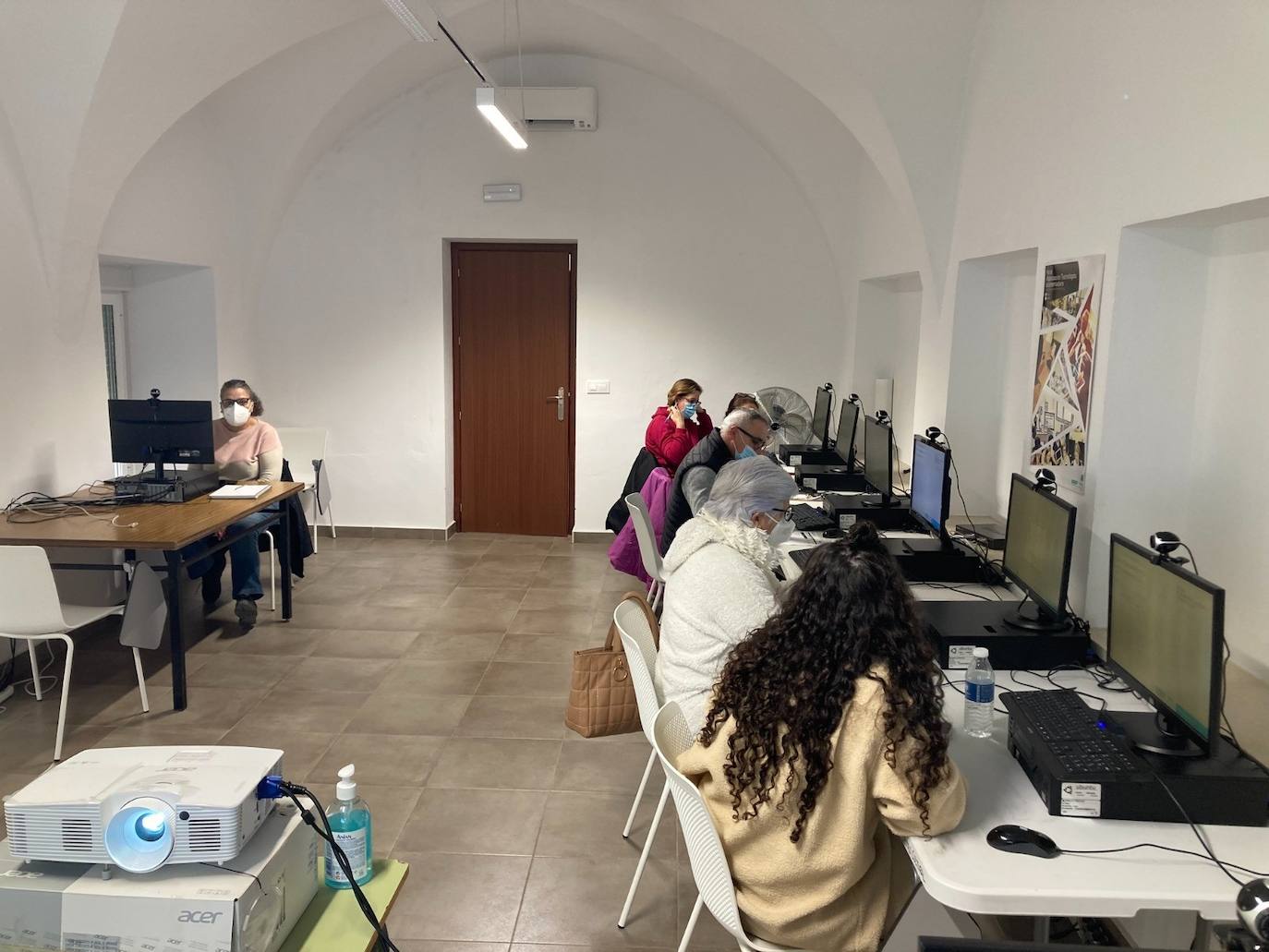 Talleres de informática desde NCC Guareña