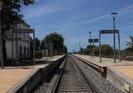 Estación de Guareña que no tendrá servicio durante 26 días de mayo.