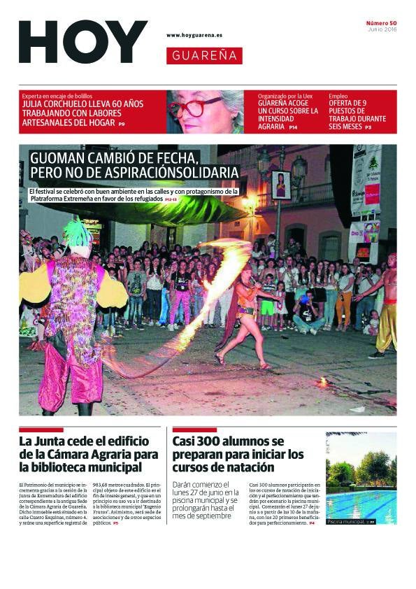 Salió la tirada 50 del HOY Guareña