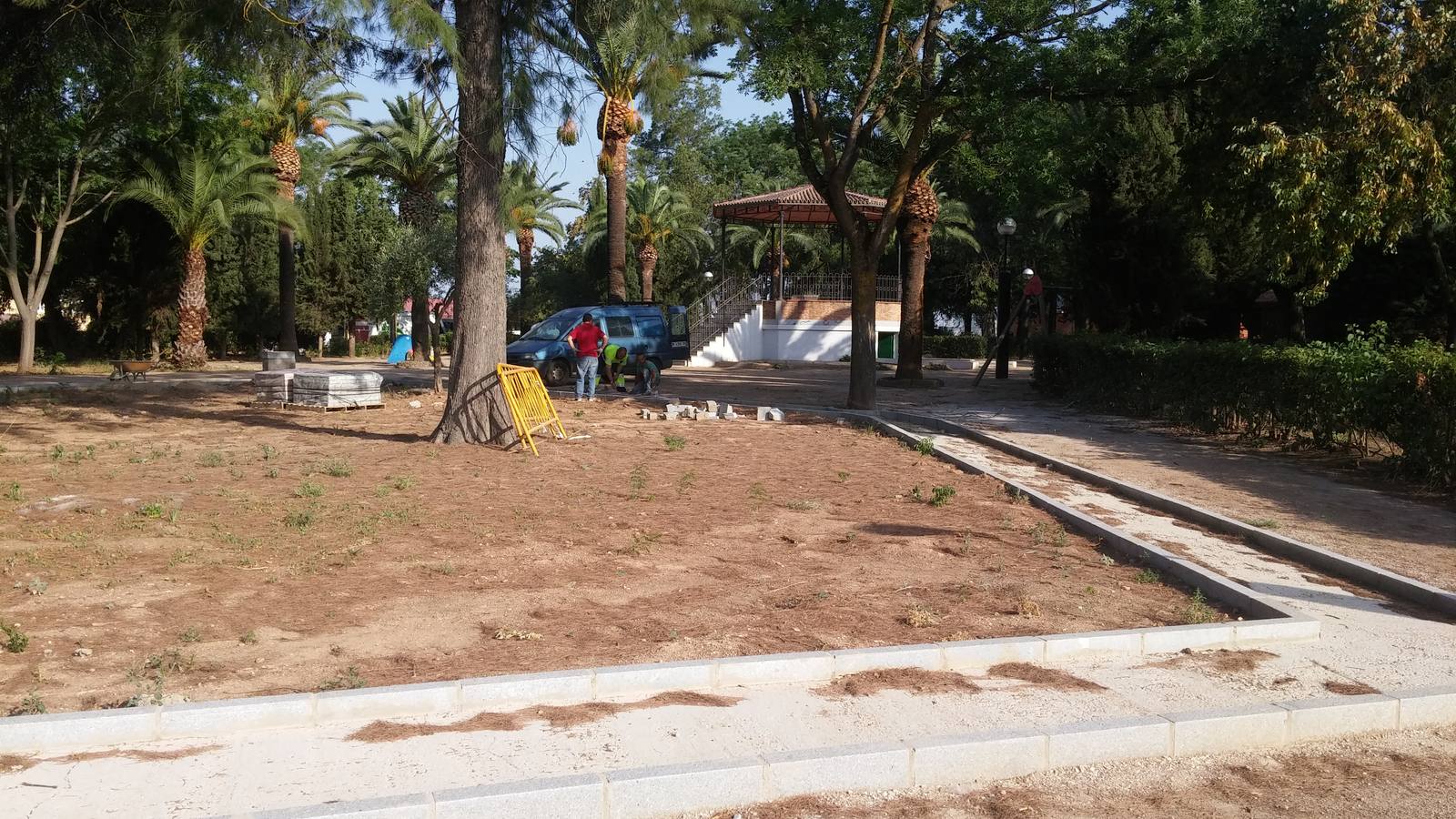 248 peones y 21 oficiales serán contratados para las obras de Aepsa íntegramente al parque San Ginés
