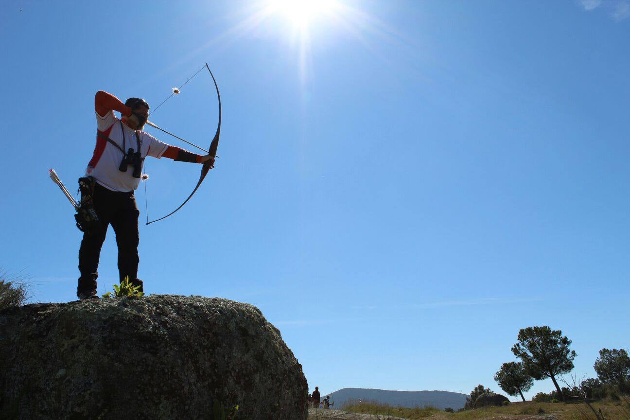 Juan Alberto Rubio se proclamó campeón de Extremadura de recorrido de caza con arco
