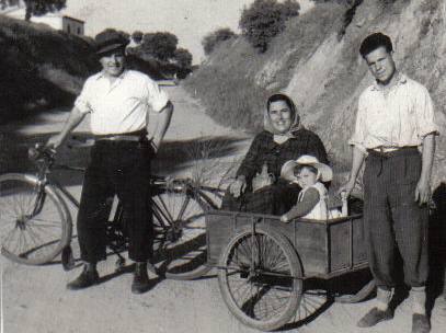 La familia Gallardo-Gutiérrez en la jira del Chaparral.Cedida.