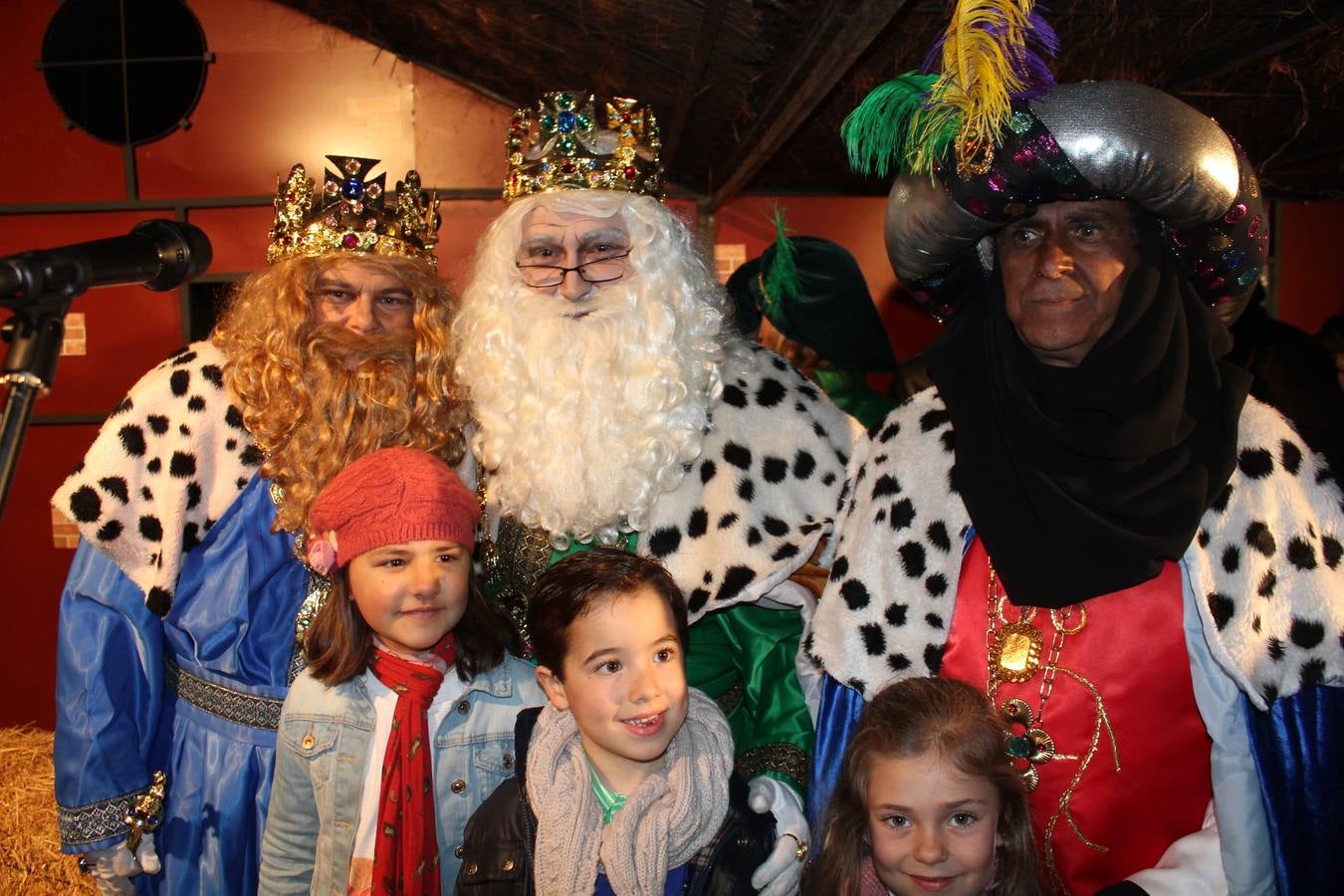 Los Reyes Magos pidieron a los niños jugar mucho en los parques