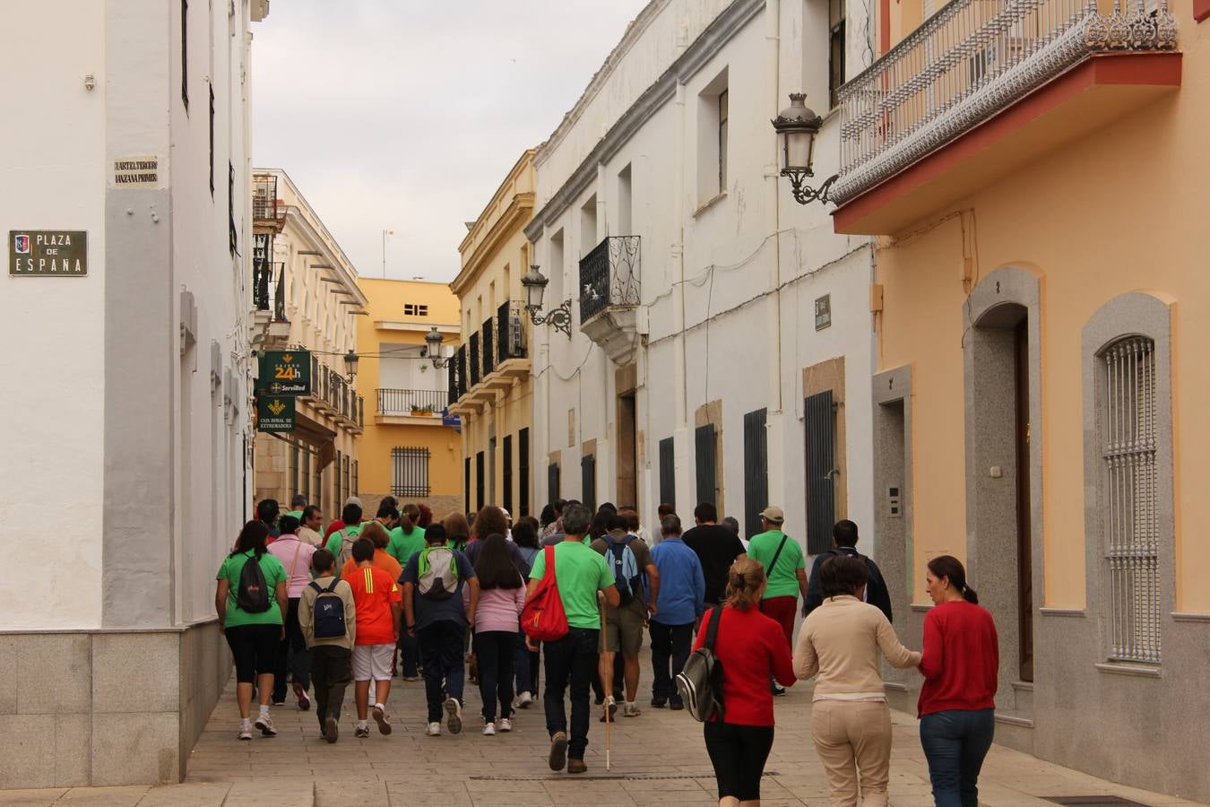 5 horas ininterrumpidas de marcha en familia