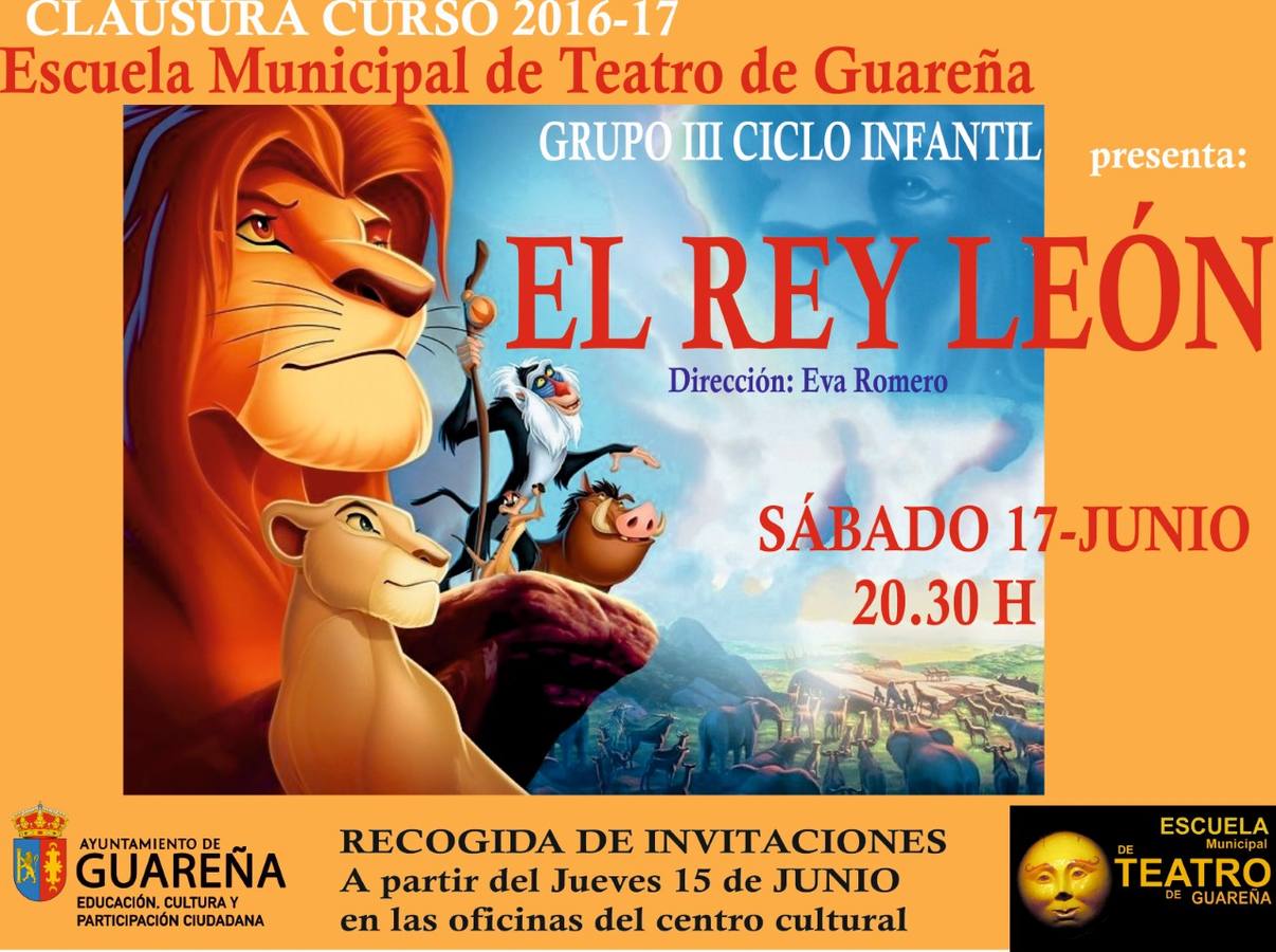 Se clausuran los grupos de la Escuela Municipal de Teatro