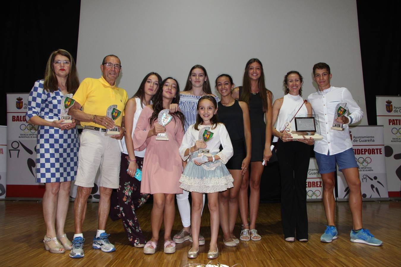 Andrés Ramírez, Mercedes Parejo, Juan Trinidad, el equipo juvenil de gimnasia, y el Día de la Familia Deportista, premiados en la Gala del Deporte 2017