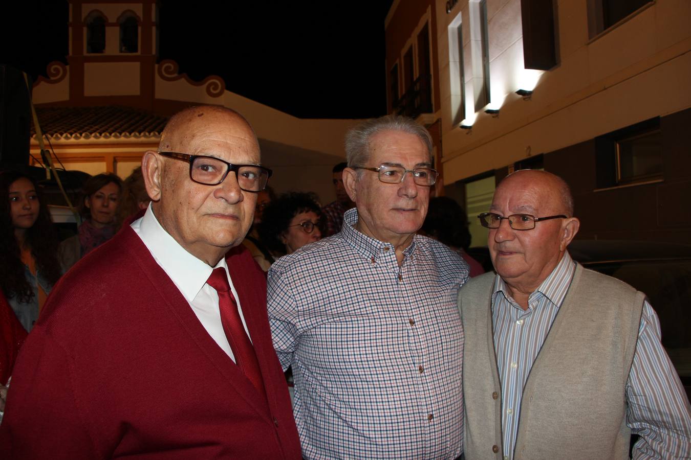 Tres vecinos de Guareña fueron homenajeados por su afición a la música.