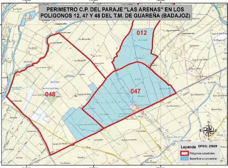 Comenzó a trabajarse en la concentración parcelaria 'Las Arenas'