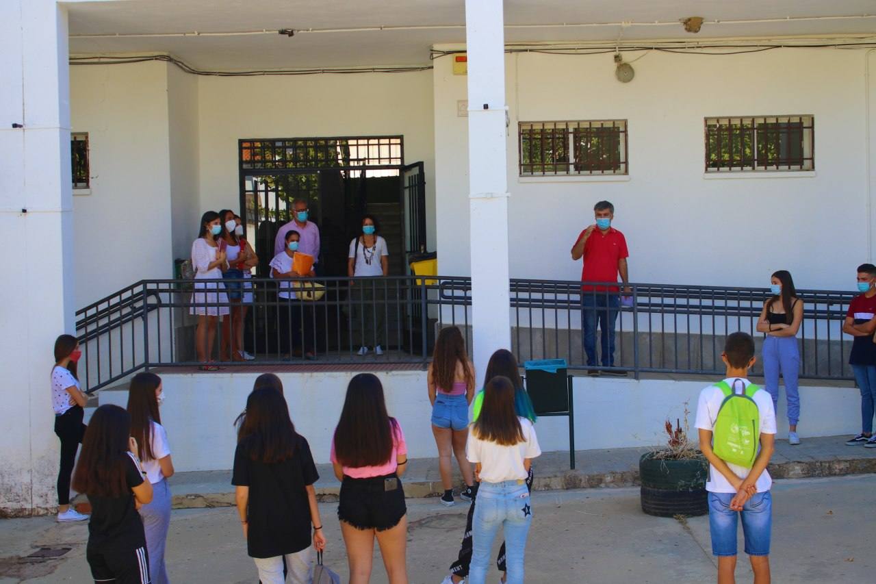 Fotos: Inicio curso escolar 2020/2021 Herrera del Duque