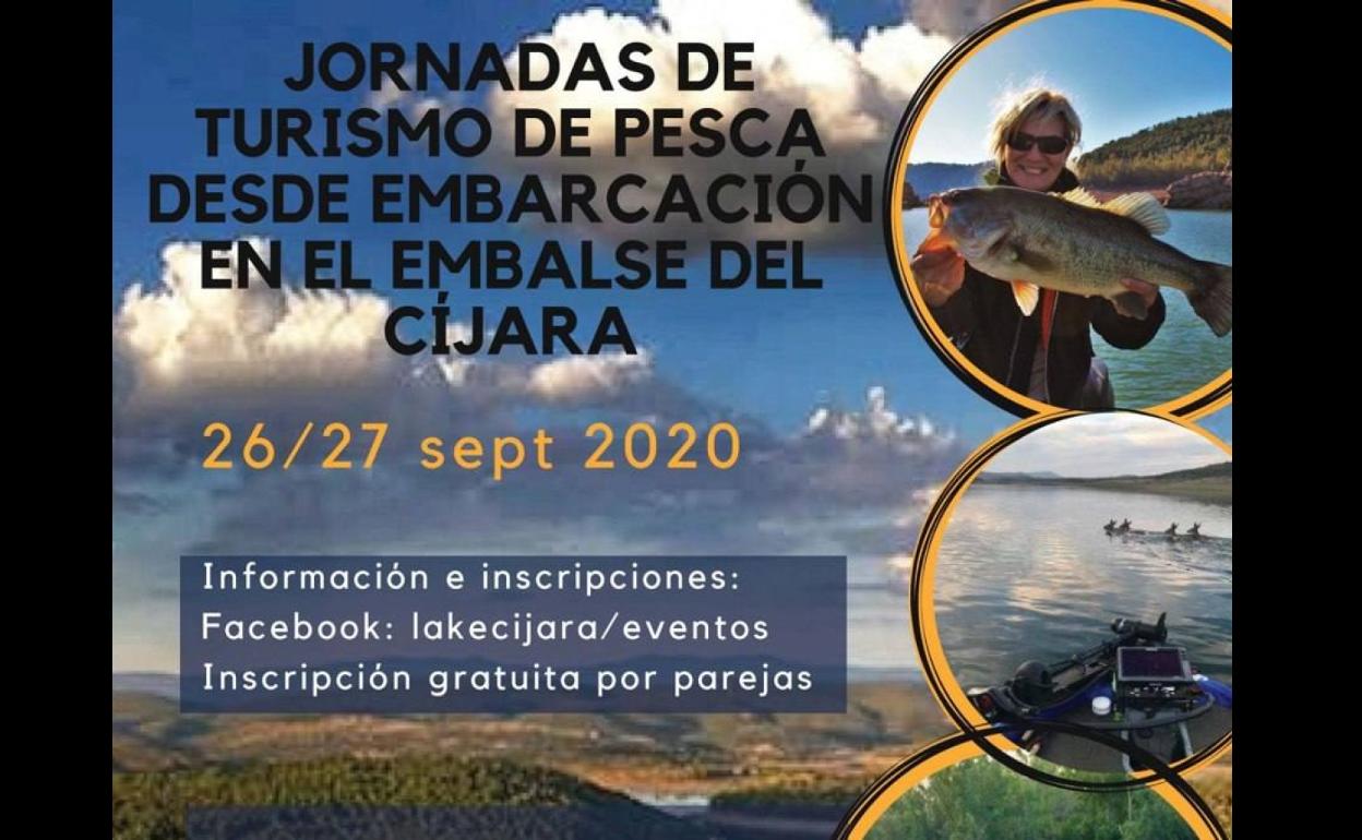 Jornadas de turismo de pesca desde embarcación en el Cíjara