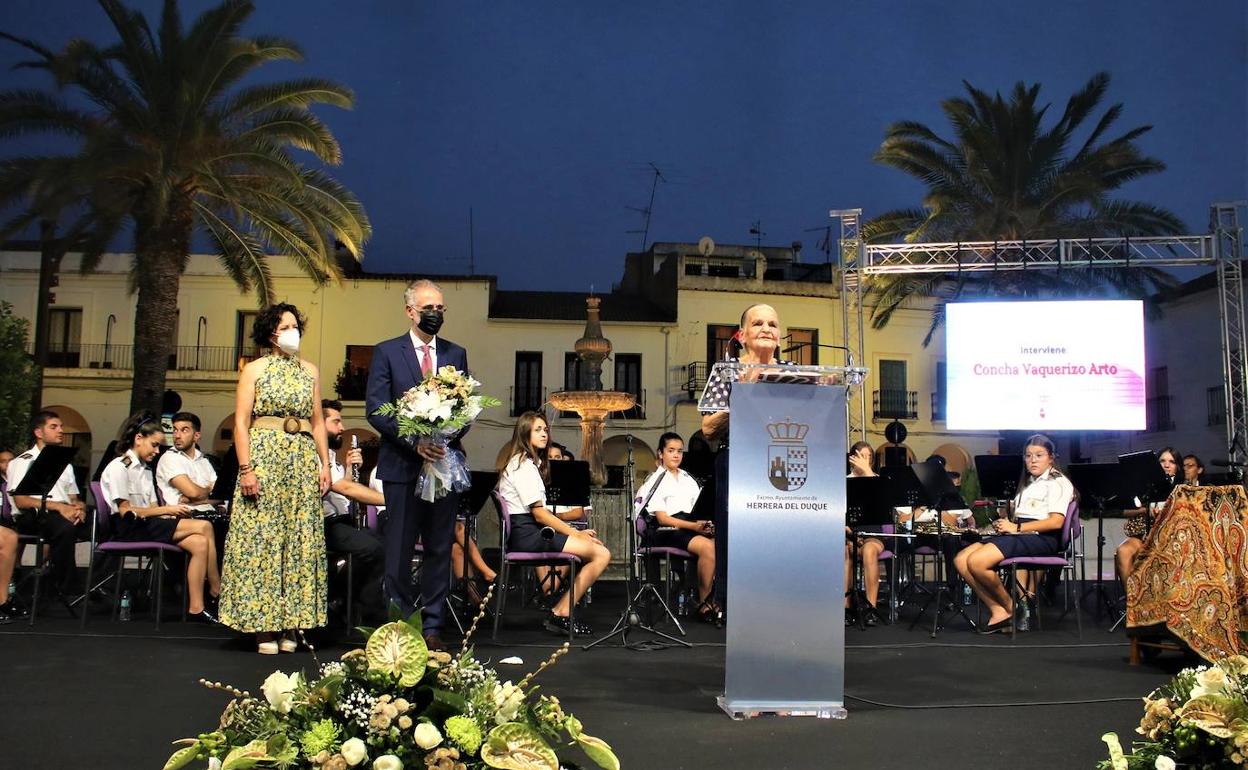 Concha Vaquerizo Arto pregonó la Feria y Fiestas 2021