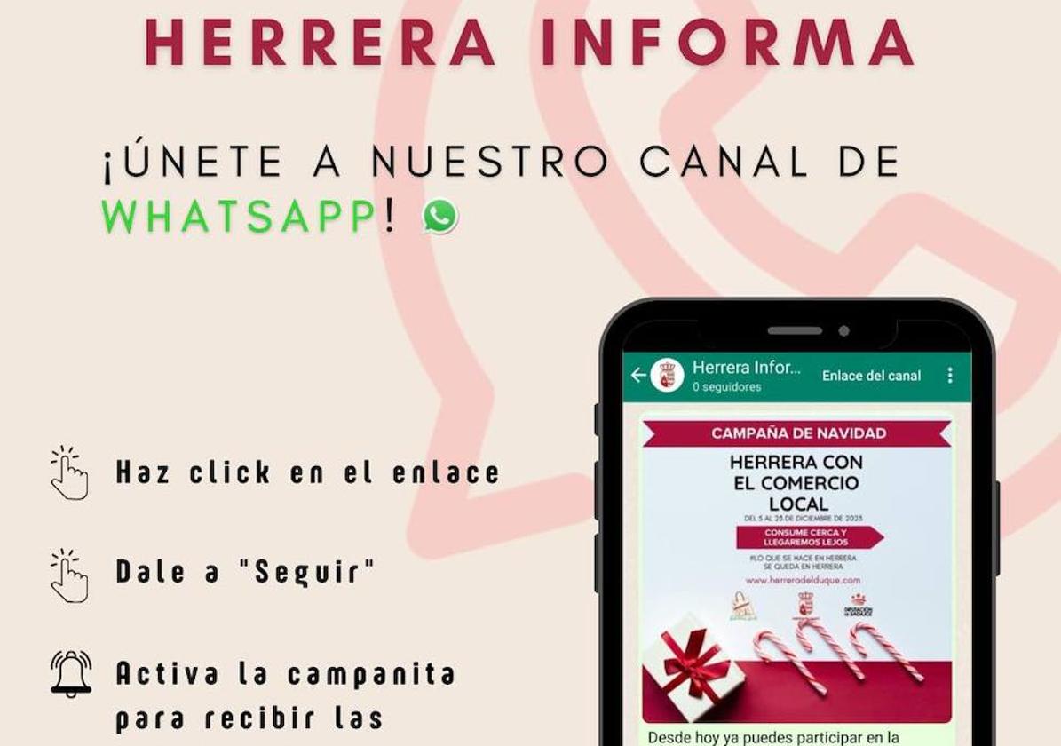 Herrera Informa el nuevo canal de WhatsApp para los vecinos