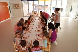Desayuno saludable en el CEI Carmen Antón