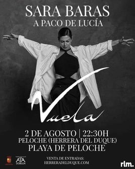 Cartel de Sara Baras