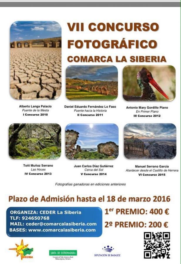 Abierto el VII Concurso Fotográfico "Comarca de la Siberia" hasta el 18 de marzo