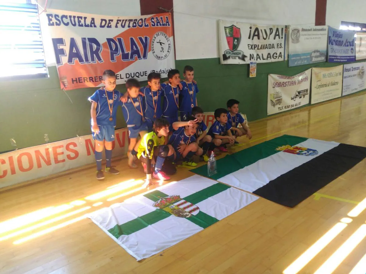 Equipo Benjamín de EFS Fair Play. 