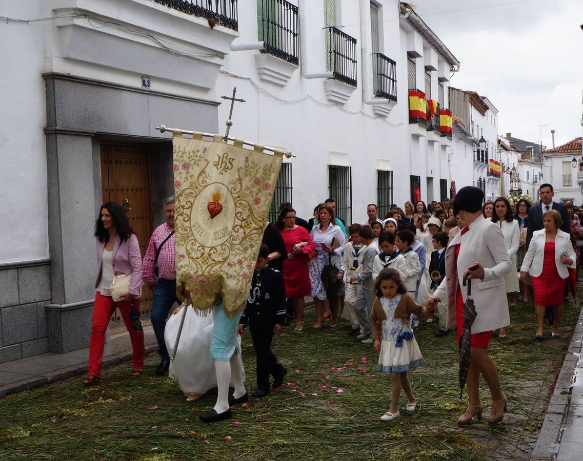Acompañando a la Custodia en procesión. María José Marchena