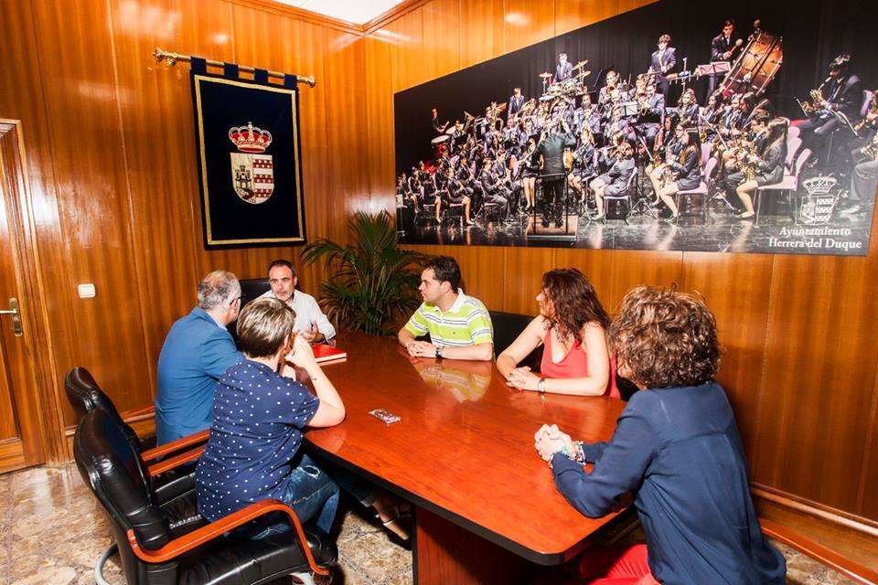 Dir Gral tursimo, Fancisco Martín con equipo de gobierno. 