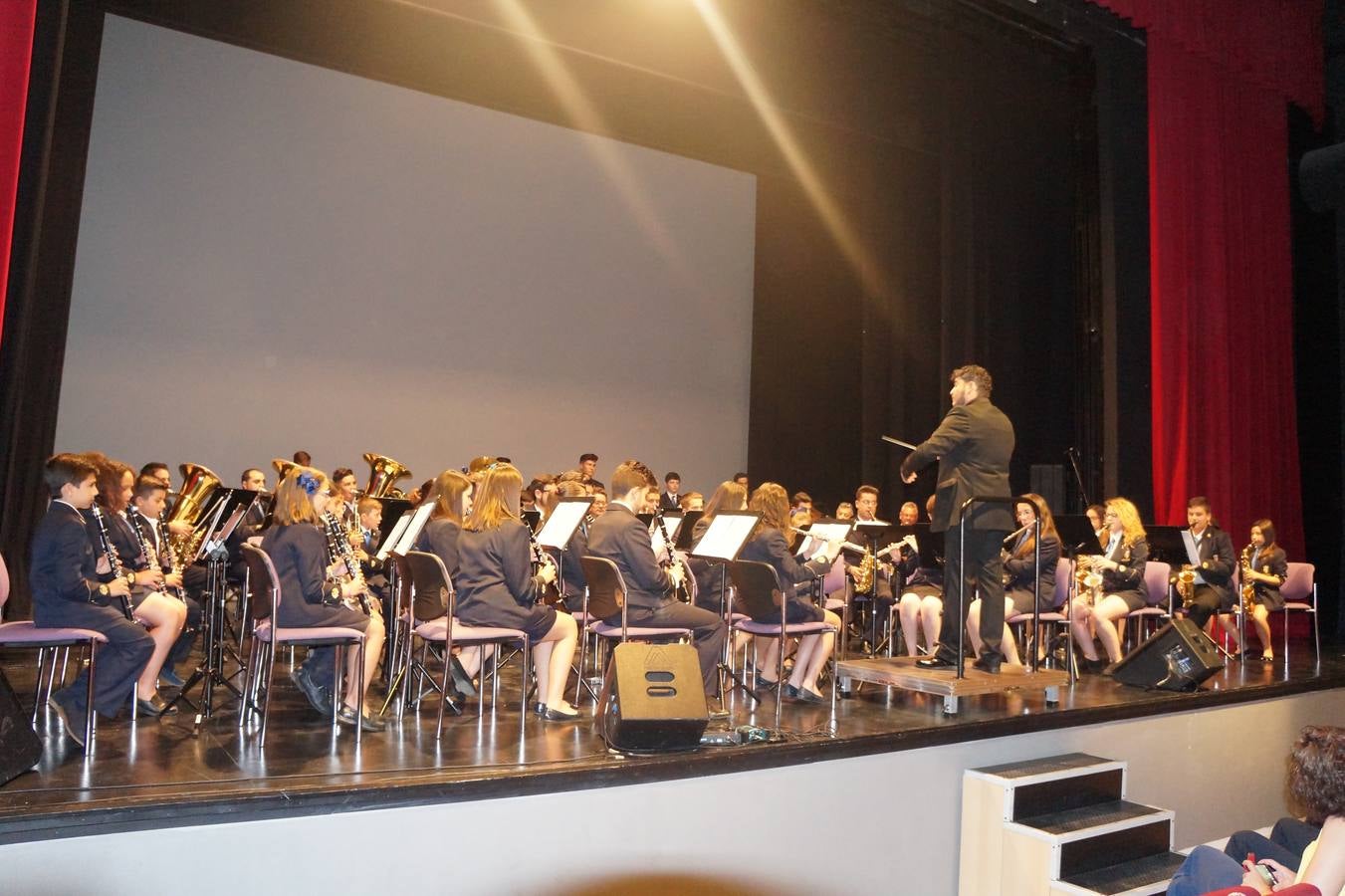 La Banda Municipal de Música en una de sus actuaciones.