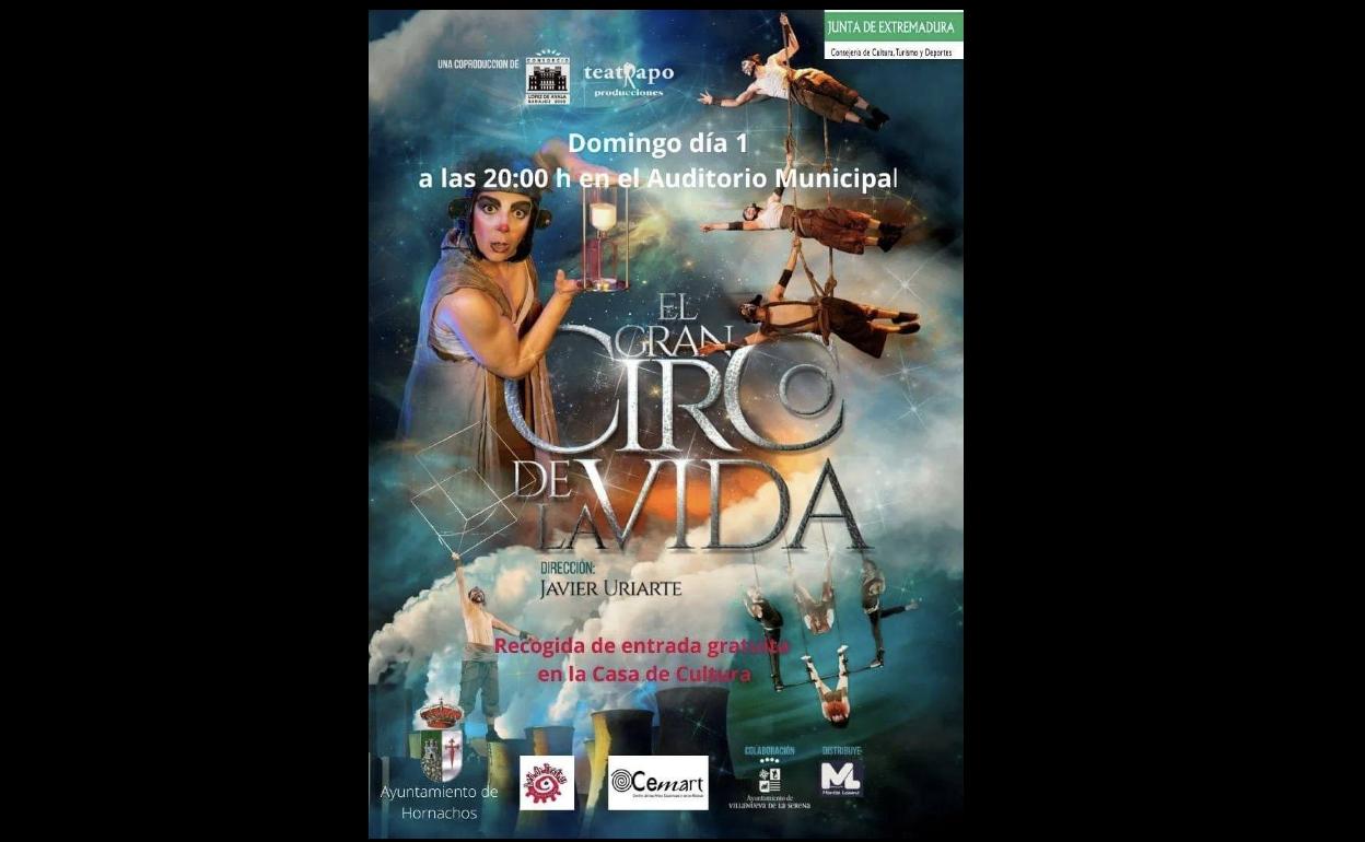 Teatrapo pone en escena este domingo la obra «El Gran Circo de la Vida»