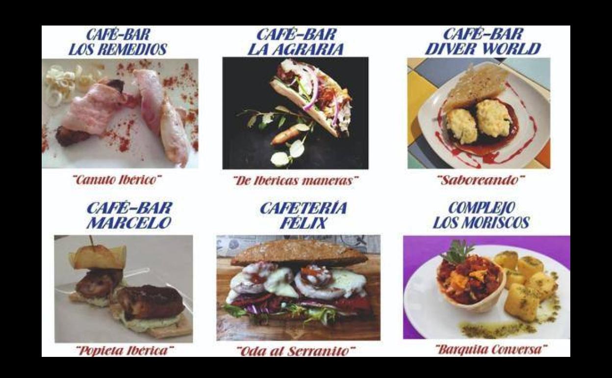 Seis establecimientos participan este fin de semana en la XI «Ruta de la Tapa»