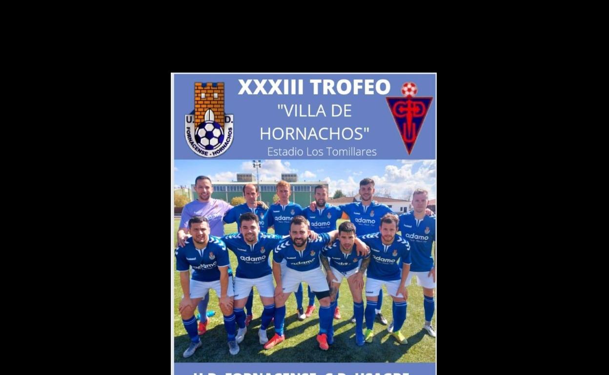El Fornacense y el C.D. Usagre, disputarán este sabado el XXXIII Trofeo «Villa de Hornachos»