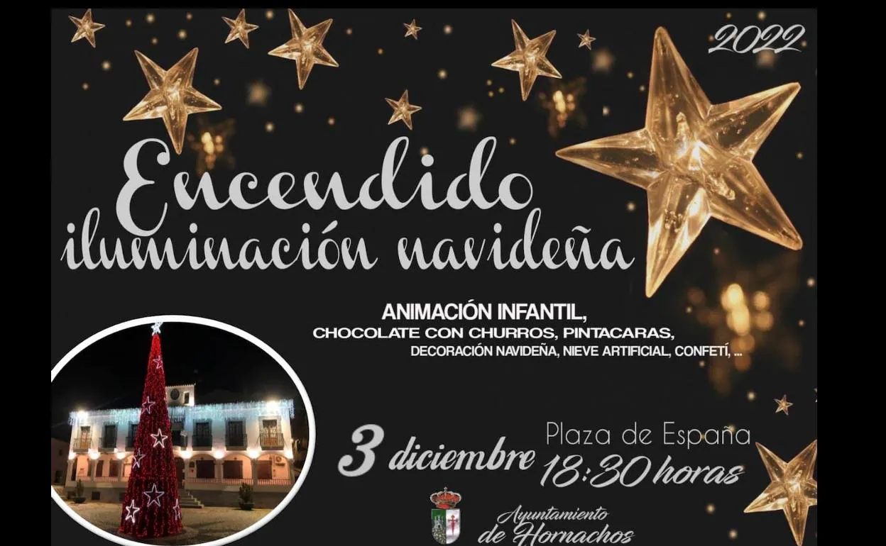 Este sábado se procederá al «Encendido de la iluminación de Navidad»