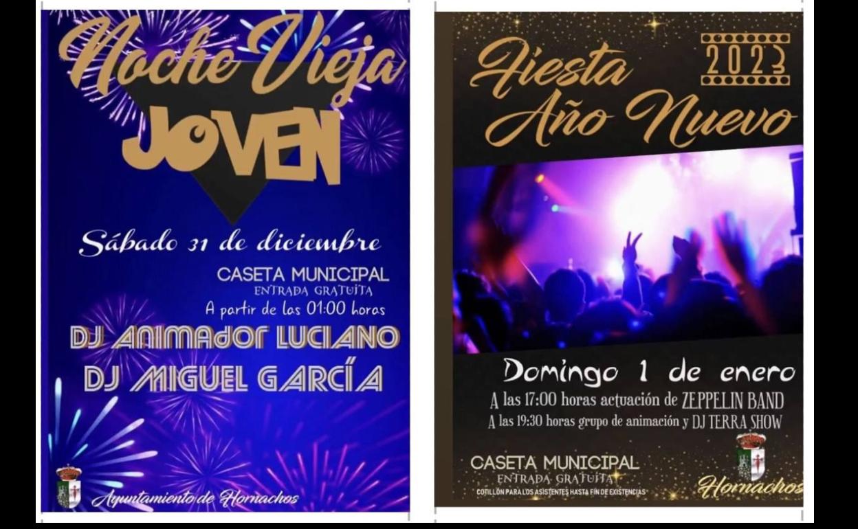 Los hornachegos despedirán el año y recibirán el Año Nuevo con fiestas en la Caseta Municipal