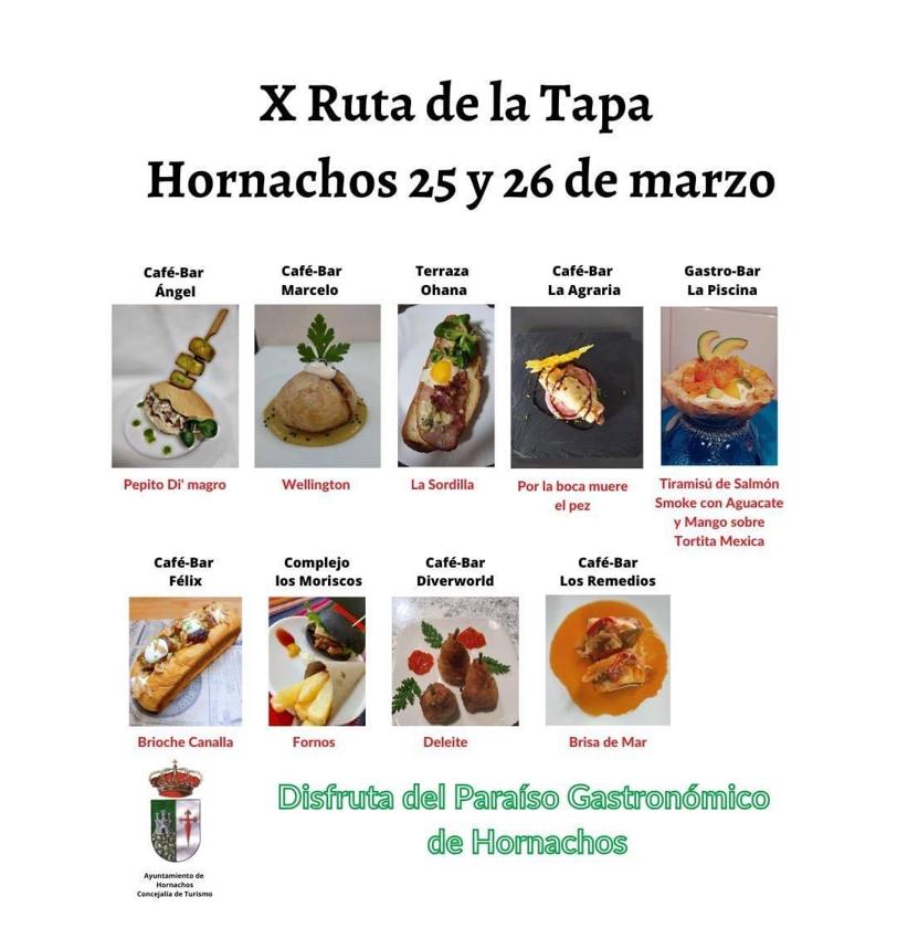 Hornachos se «Destapa» este fin de semana con la Ruta de la Tapa
