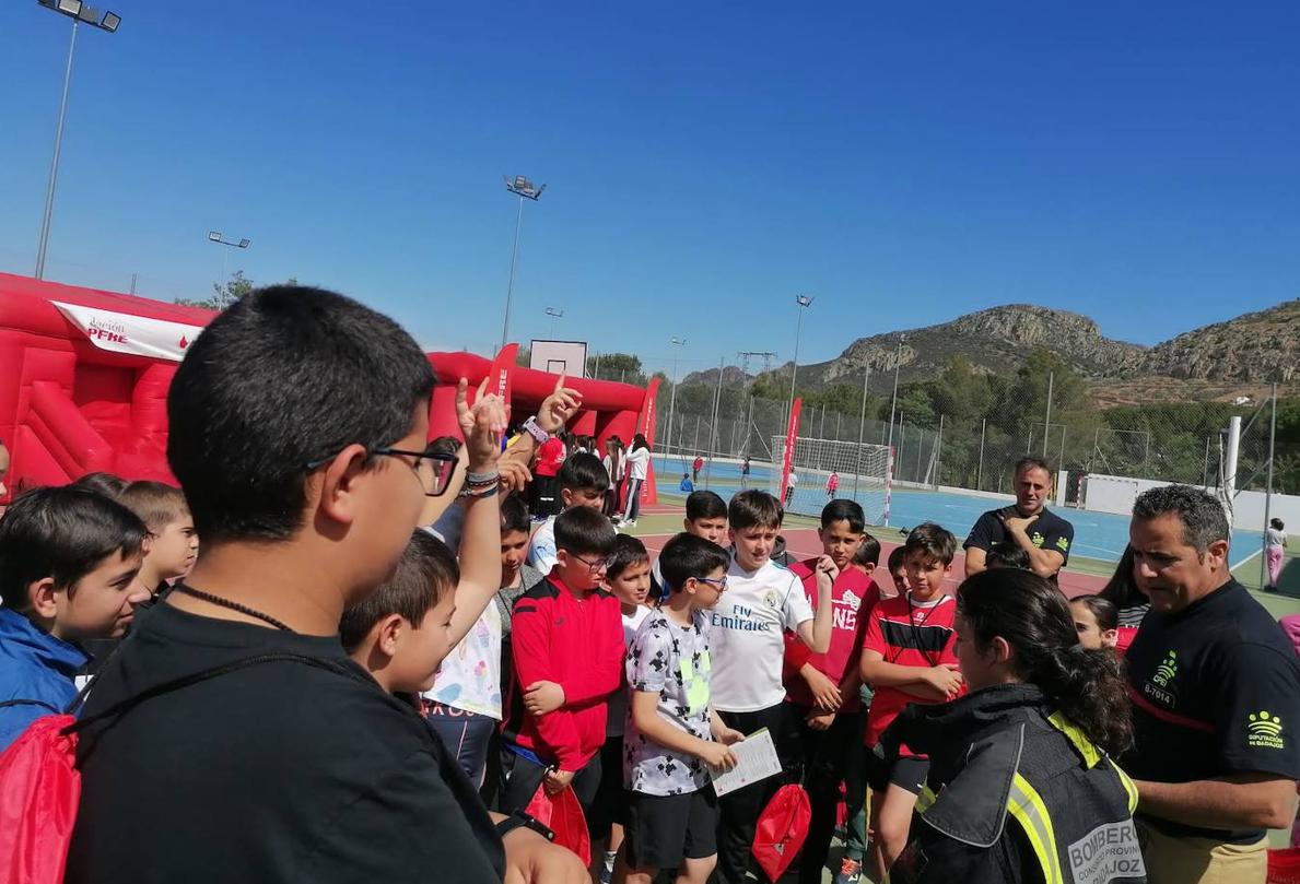 Los escolares han participado en numerosos talleres y actividades llevadas a cabo por el CPEI dentro de la Semana de Prevención de Incendios