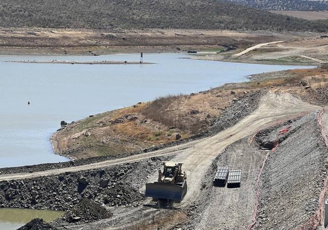 Obras presa de Los Molinos