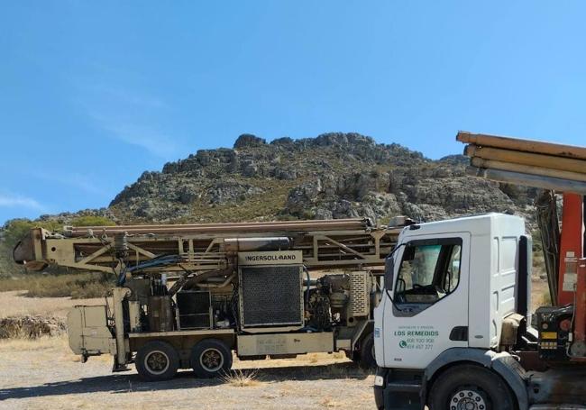 Prspecciones ladera de la Sierra de Hornachos