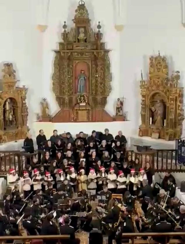 Este sábado tradicional Concierto de Navidad de la Coral Municipal, Escolanía y Banda de Música