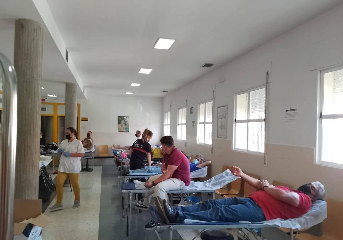El Banco de Sangre de Extremadura recoge 72 bolsas en las donaciones llevadas a cabo en su última visita a la localidad