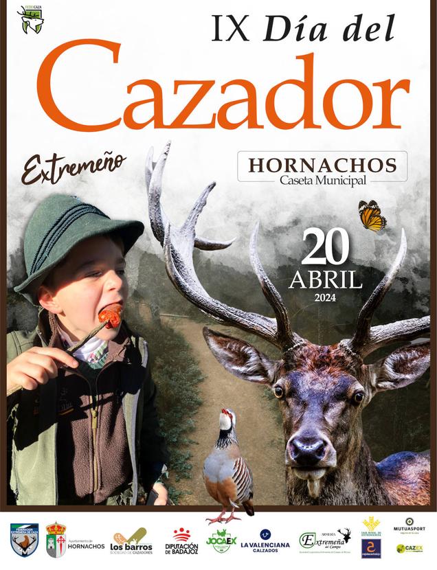 Hornachos acoge el 20 de abril el IX «Día del Cazador»