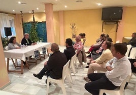 Reunión con cazadores