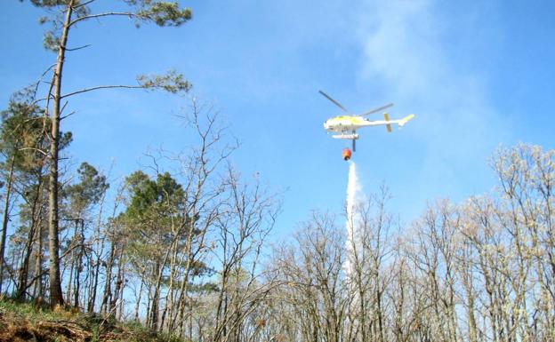 Declarado un incendio forestal en el Cerro de las Cabezas