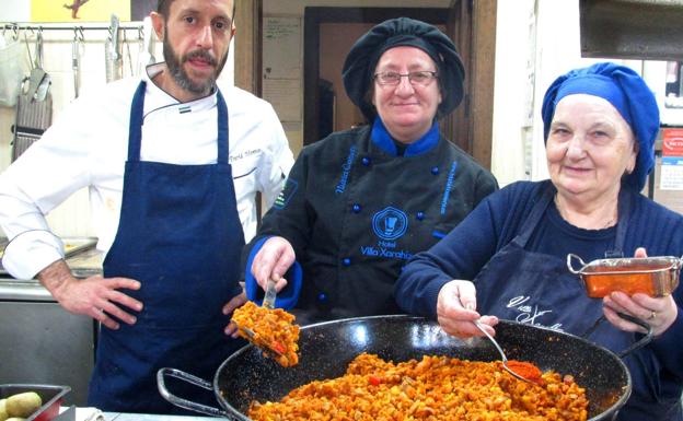 La patata y el pimentón hacen que las migas veratas tengan un sabor diferente al resto