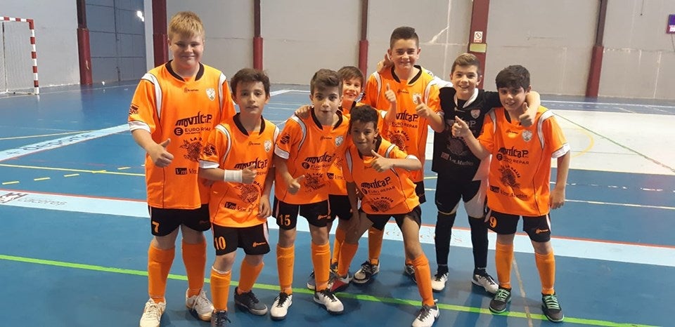 Los equipos alevín y cadete del Jaraíz Futsal, en semifinales