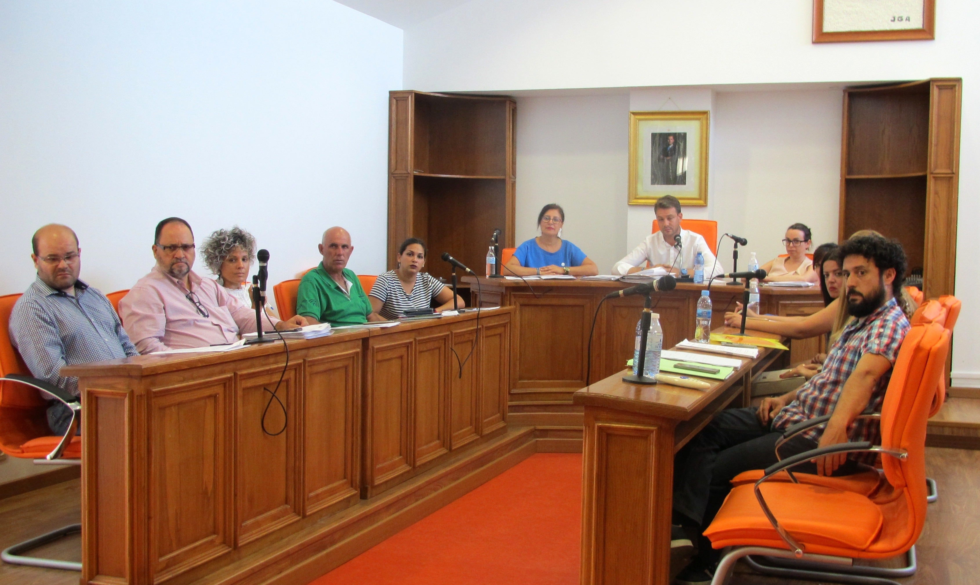 Pleno municipal. 