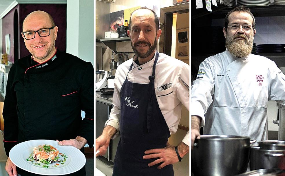 Tres cocineros extremeños en la lista Bib Gourmand sugieren a los lectores de HOY entrante, plato principal y postre para estas fechas