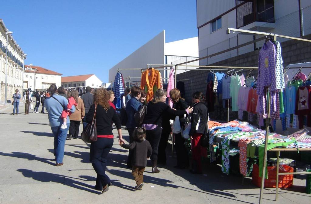 Puestos en la calle Cerro de las Colmenas.