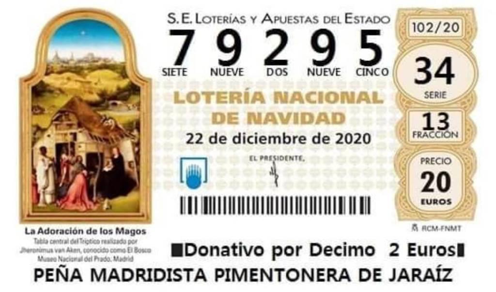 La Peña Madridista-Pimentonera reparte 29.000 euros 