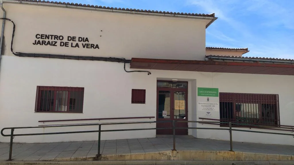 Centro de Día de Jaraíz, en el que trabajarán los cuidadores.