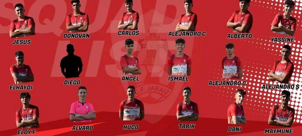 Jugagadores convocados para viajar a Mérida.