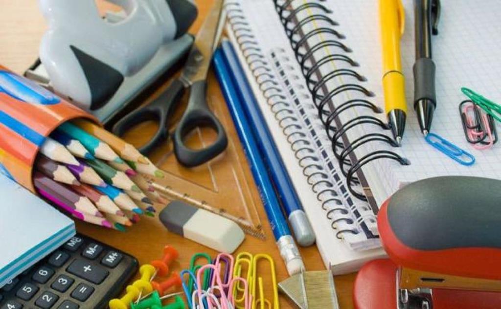 Material escolar. 
