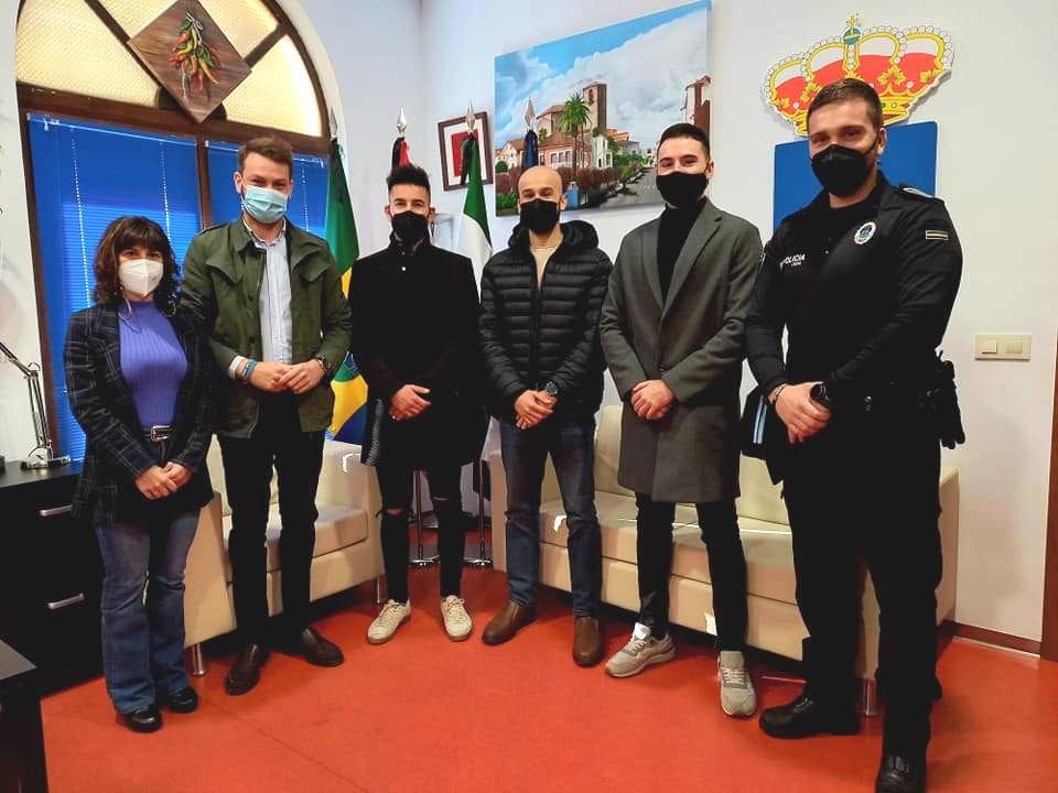 Acto de la presentación de los nuevos agentes. 
